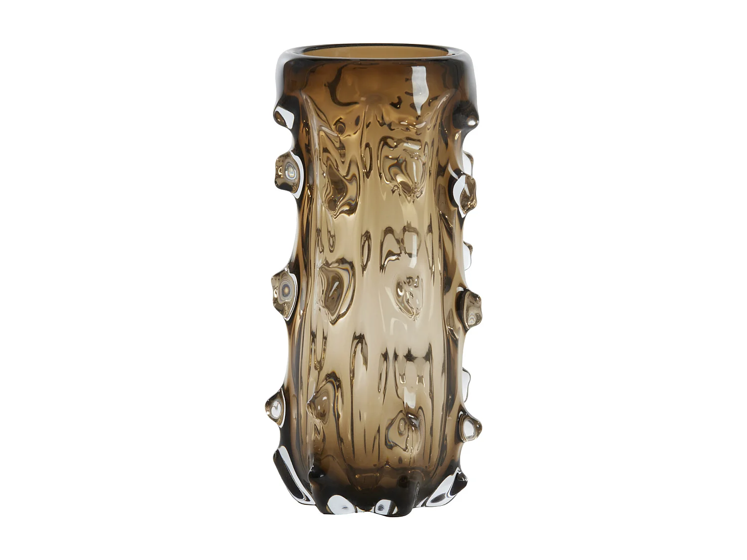 Vase TORBEN - Ø15x33,5cm - Marron