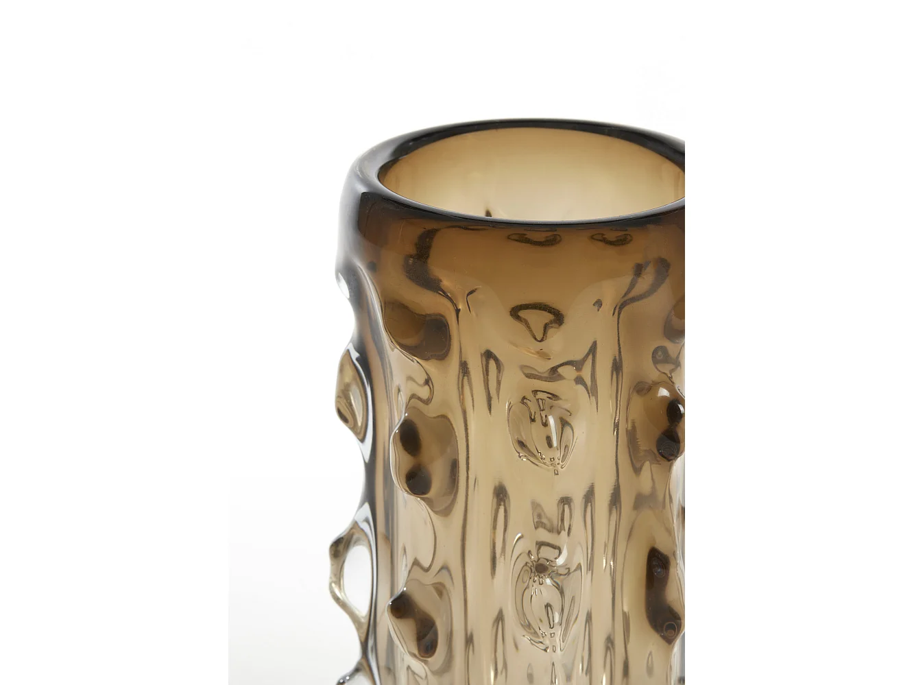 Vase TORBEN - Ø15x33,5cm - Marron