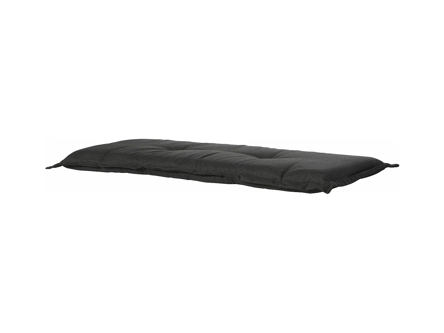 Coussin de canapé Rib noir - Env. 150x48 cm