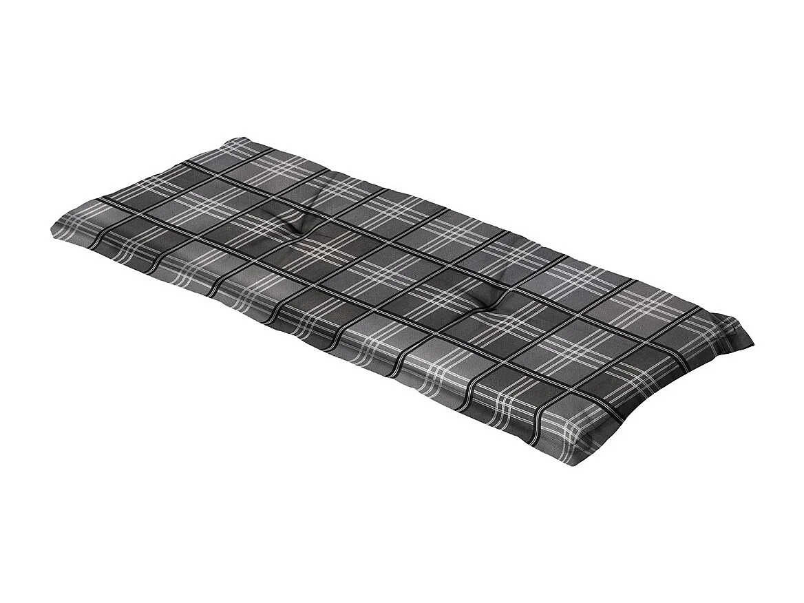Coussin de canapé Patchy gris - Env. 120x48 cm