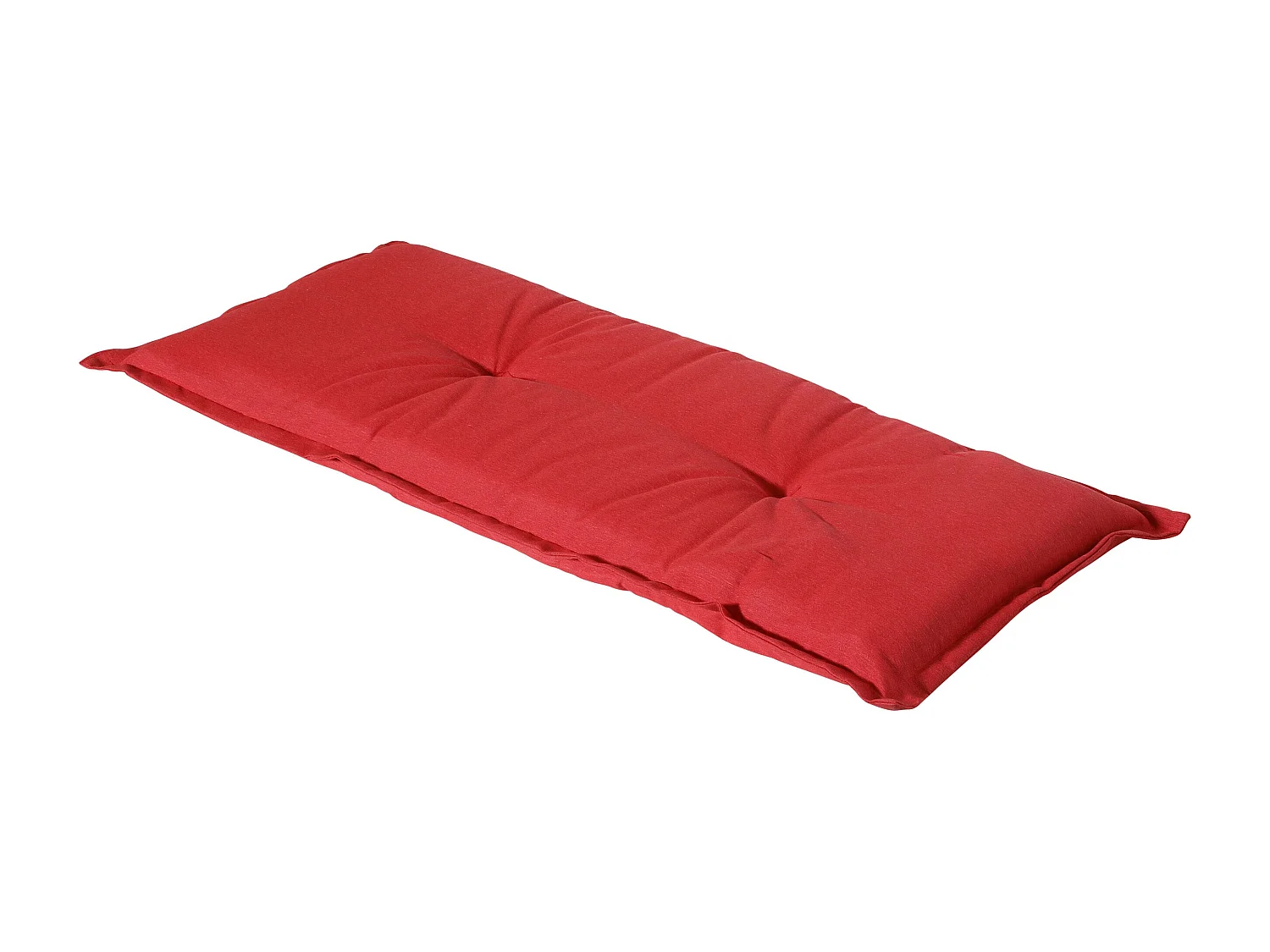Coussin de canapé Panama rouge brique - Env. 180x48 cm