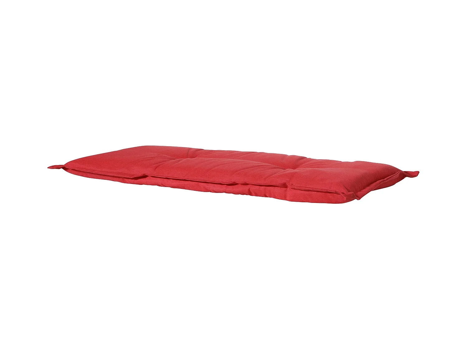 Coussin de canapé Panama rouge brique - Env. 180x48 cm