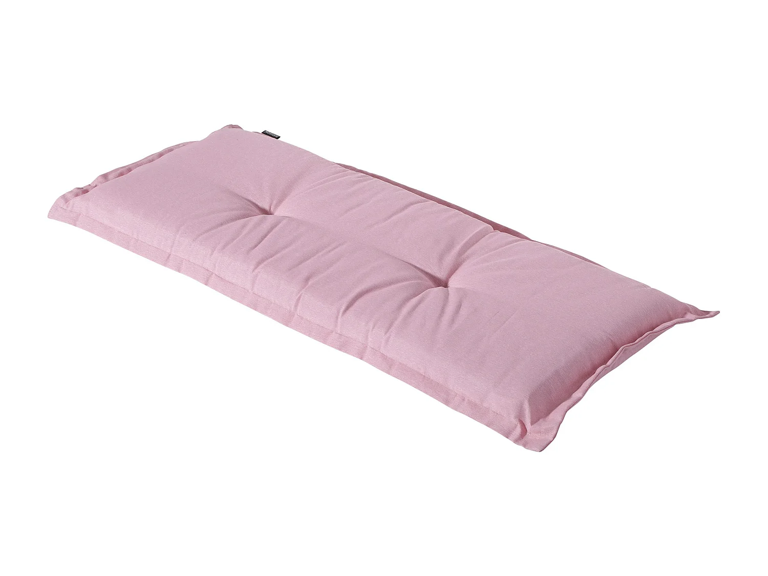 Coussin de canapé Panama rose tendre - Env. 120x48 cm