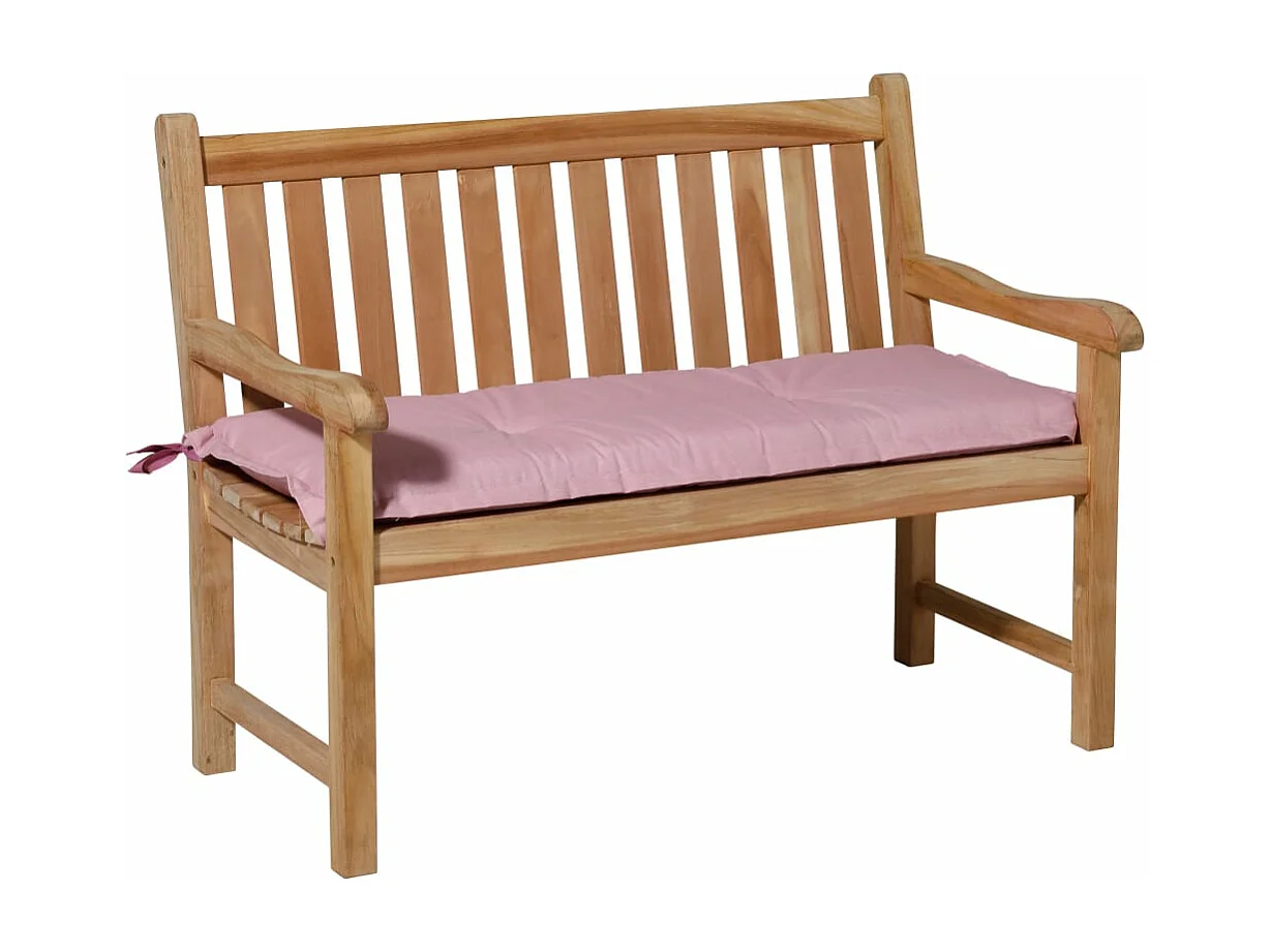 Bankauflage Panama 120x48 cm Zartrosa