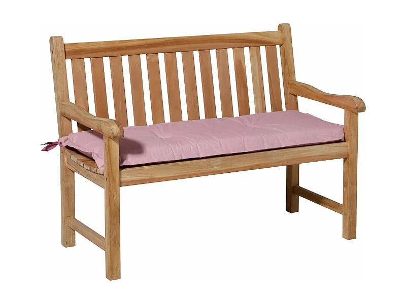 Bankauflage Panama 120x48 cm Zartrosa