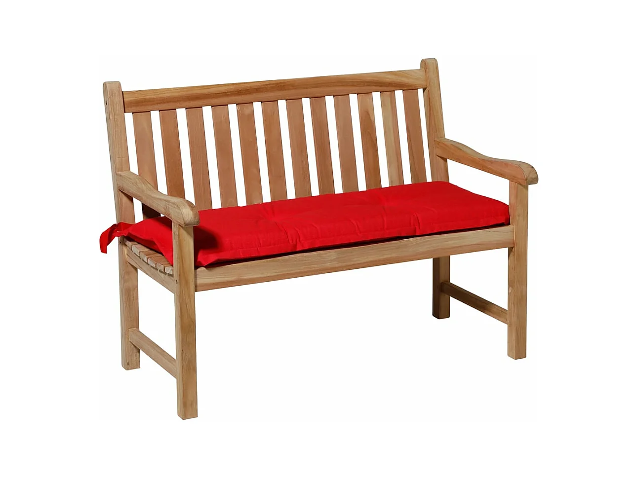 Coussin de canapé Panama rouge - Env. 120x48 cm