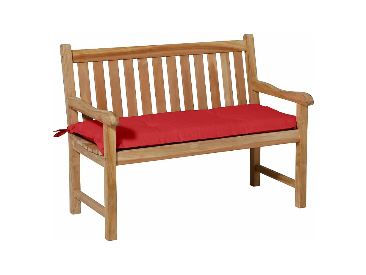 Bankkussen Panama brick red - Ca. 120x48 cm