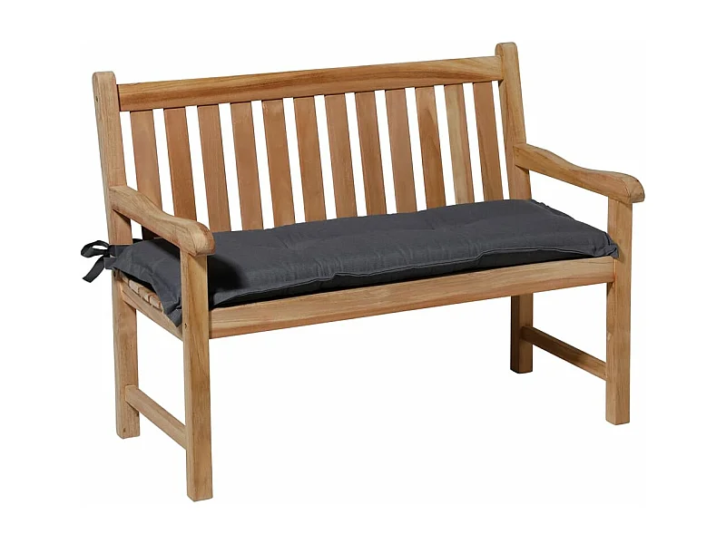 Coussin de canapé Panama gris - Env. 120x48 cm