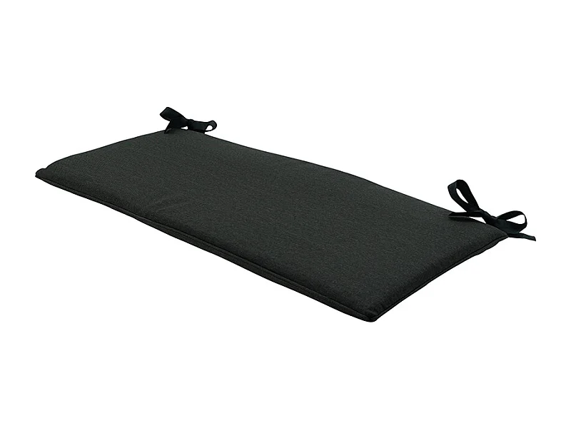 Bankkussen Dark grey canvas eco+ - Ca. 110x48 cm