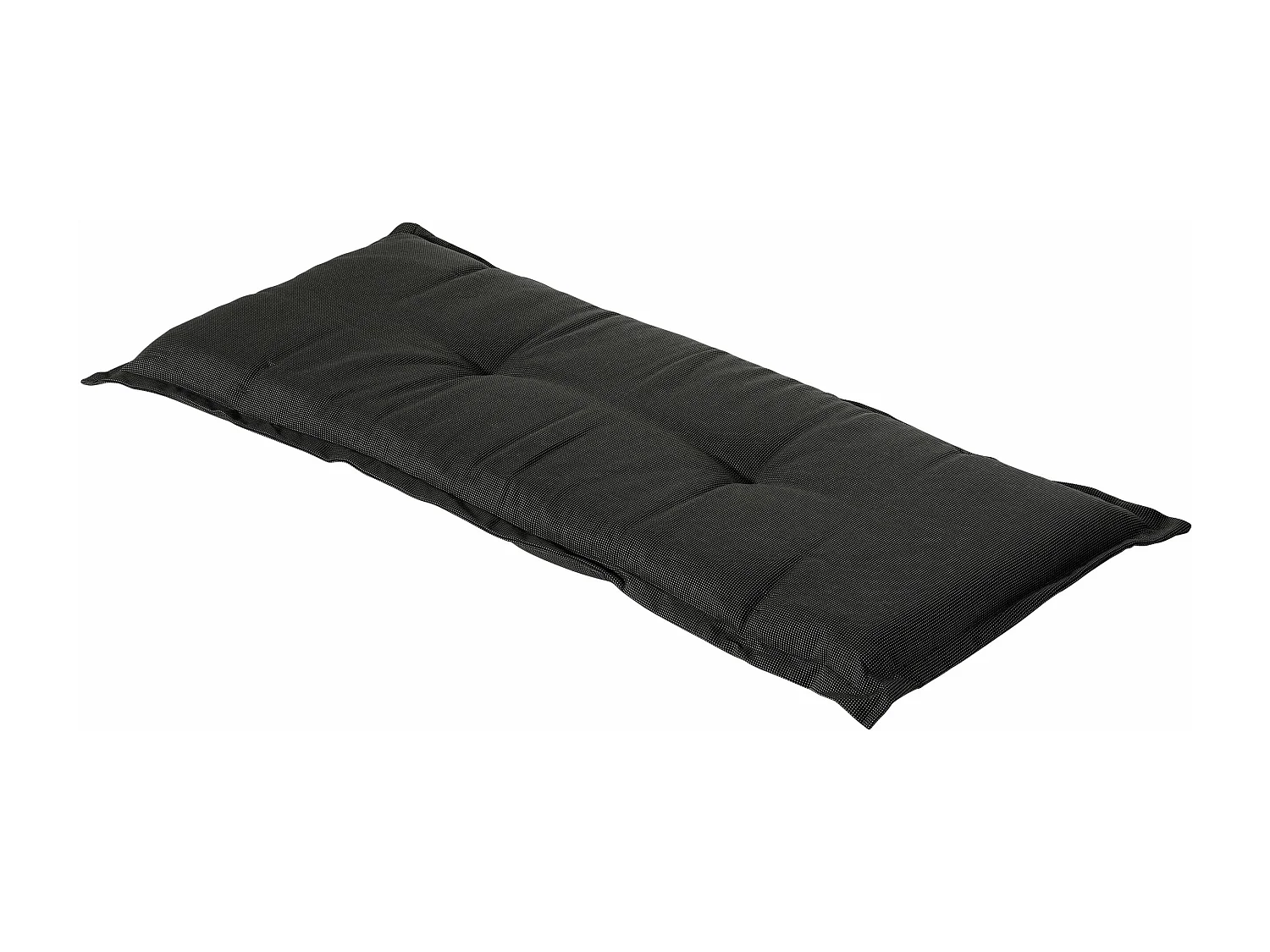 Coussin de canapé Rib noir - Env. 120x48 cm