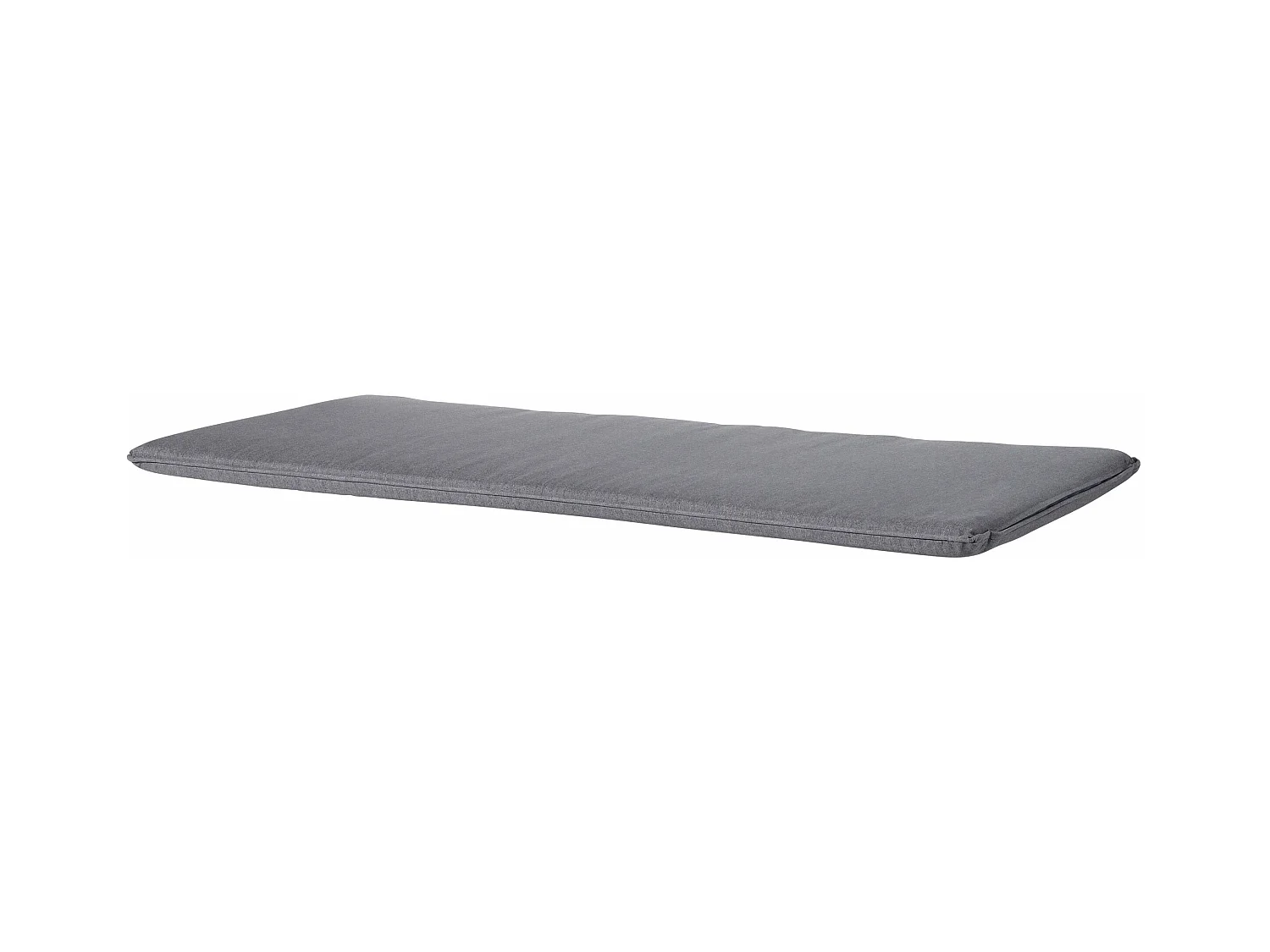 Coussin de banc Oxford gris - Environ 140x48 cm
