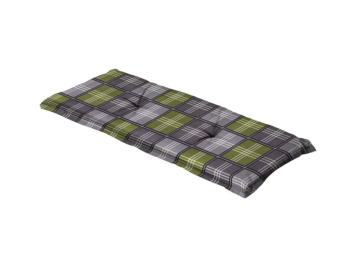 Coussin de canapé Patchy olive - Env. 120x48 cm