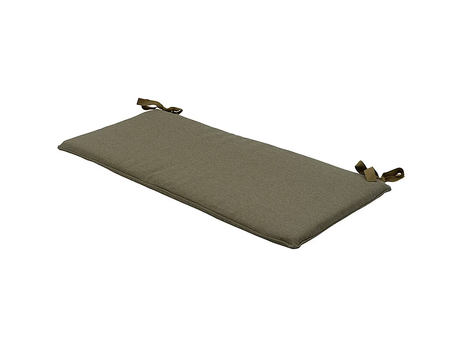 Coussin de canapé en toile taupe eco+ - Env. 110x48 cm