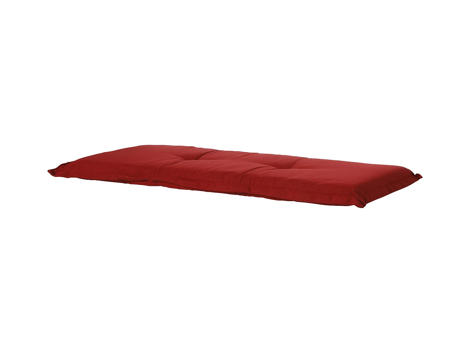 Coussin de canapé Rib rouge - Env. 120x48 cm