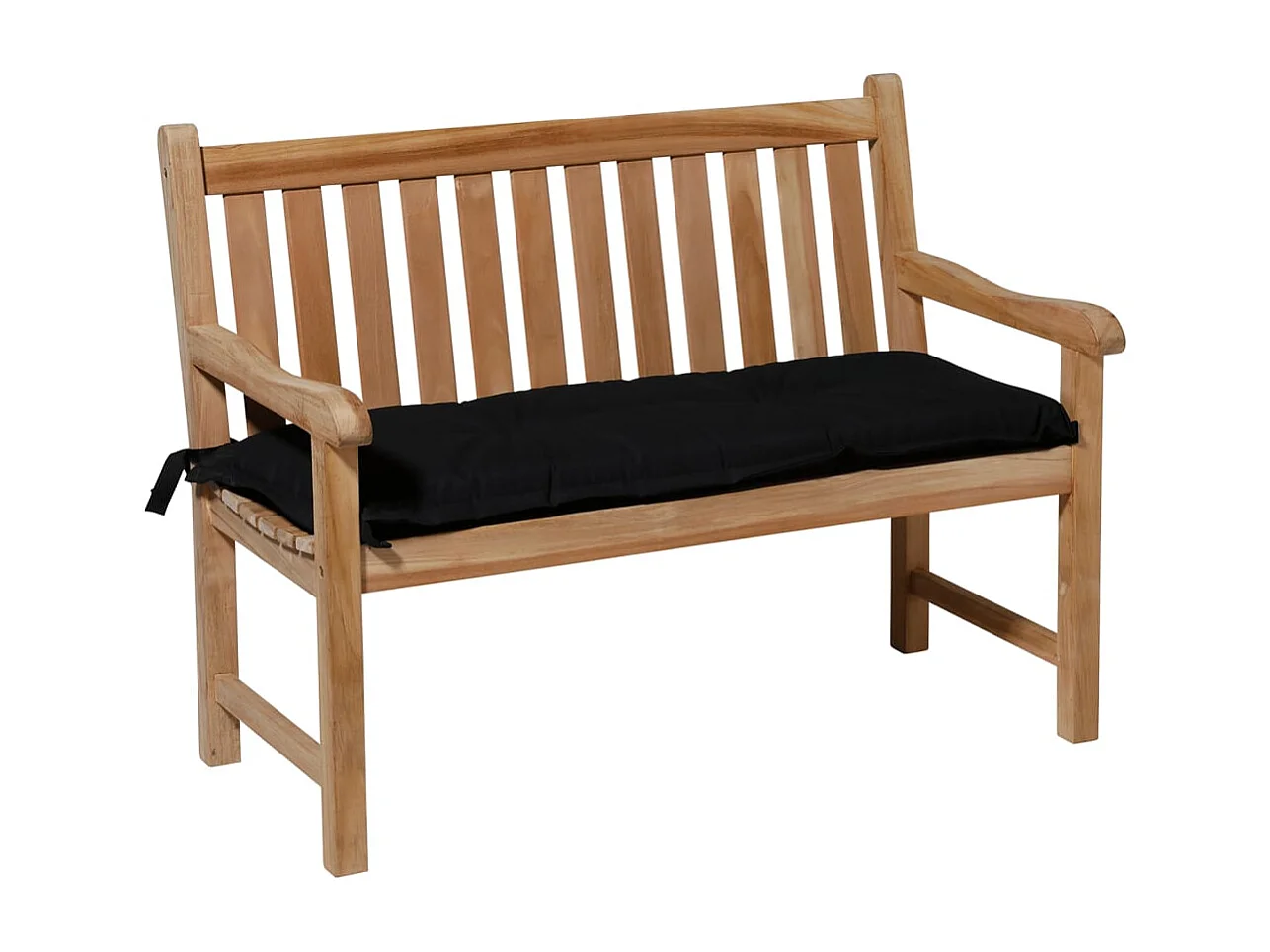 Coussin de canapé Panama noir - Env. 150x48 cm