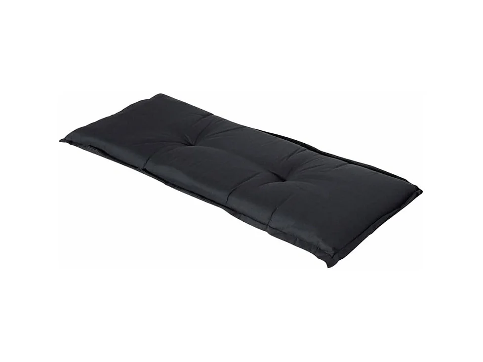 Coussin de canapé Basic noir - Environ 150x48 cm