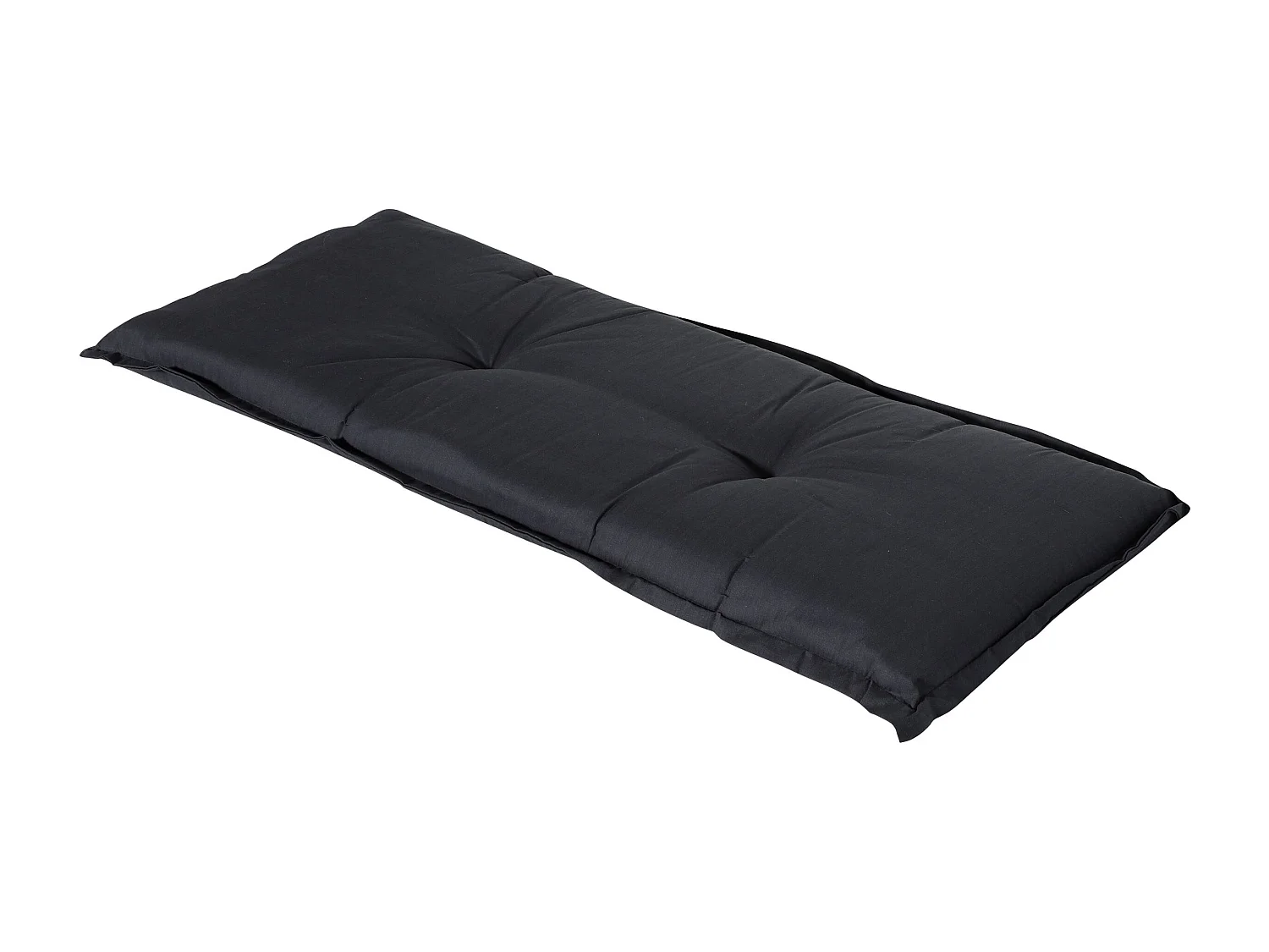 Bankauflage Basic 120x48 cm Schwarz