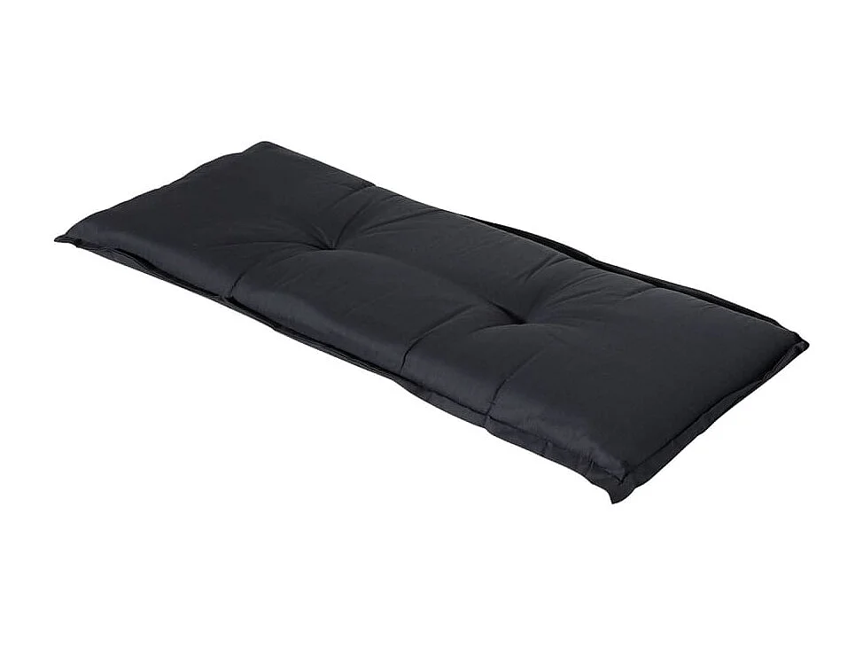 Coussin de canapé Basic noir - Environ 120x48 cm
