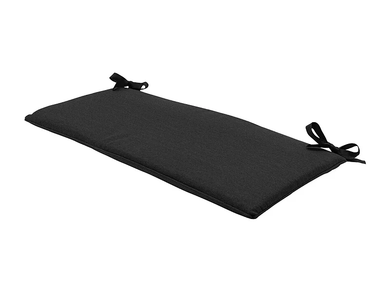 Bankkussen Black canvas eco+ - Ca. 140x48 cm