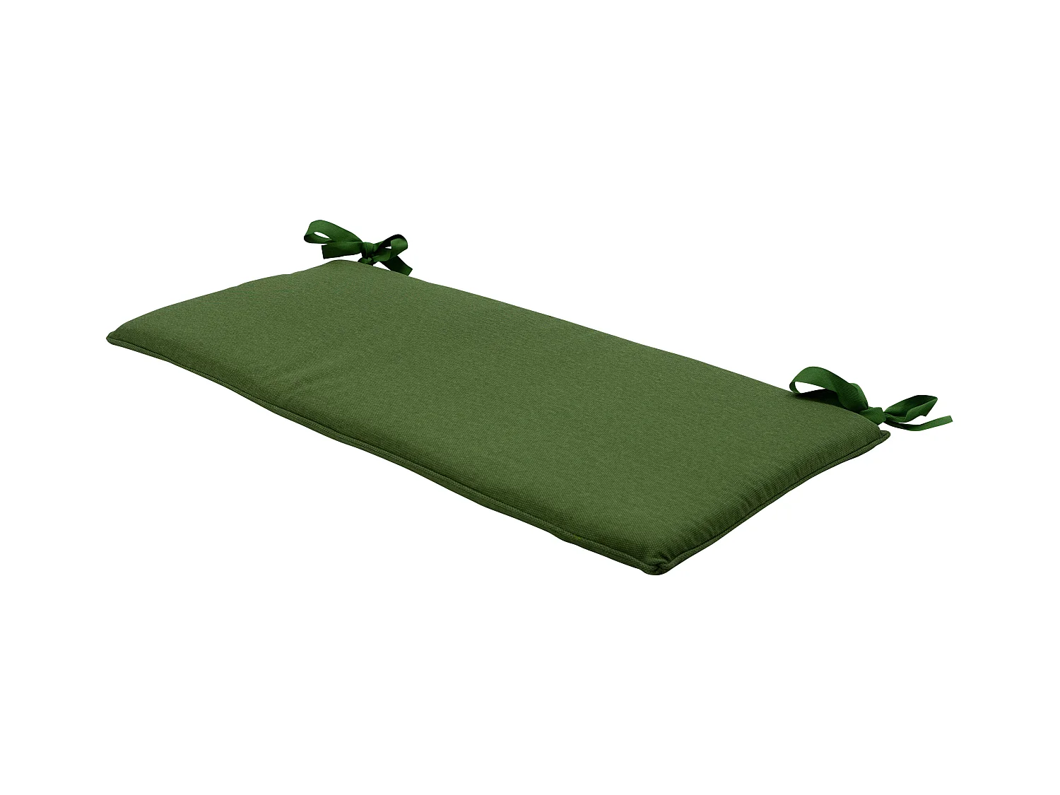 Coussin de canapé en toile vert mousse éco+ - Env. 140x48 cm
