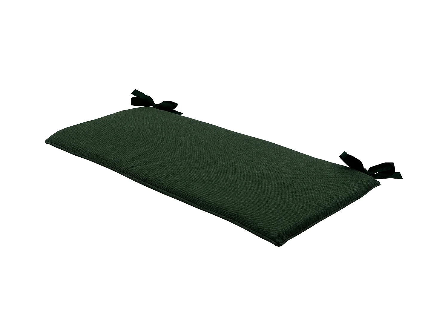 Coussin de banc Toile verte éco+ - Env. 170x48 cm