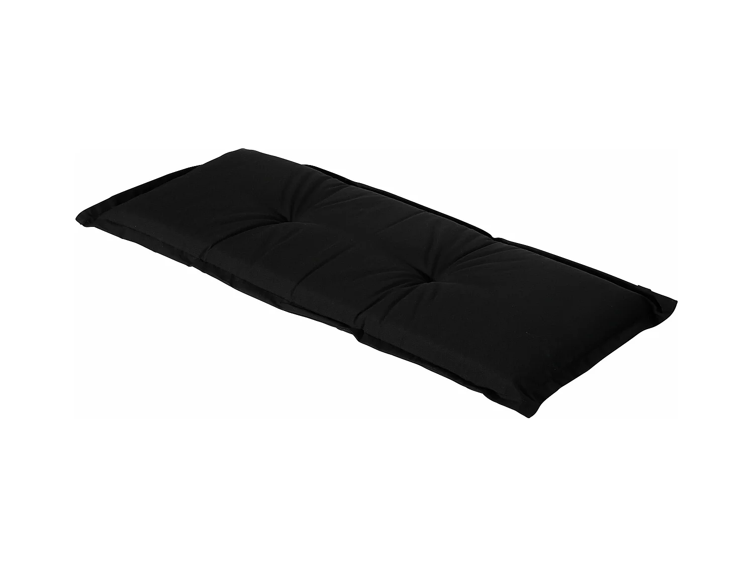 Coussin de canapé Panama noir - Env. 120x48 cm