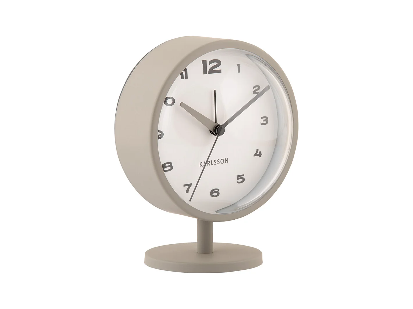 Réveil Brisk Dome - Gris foncé