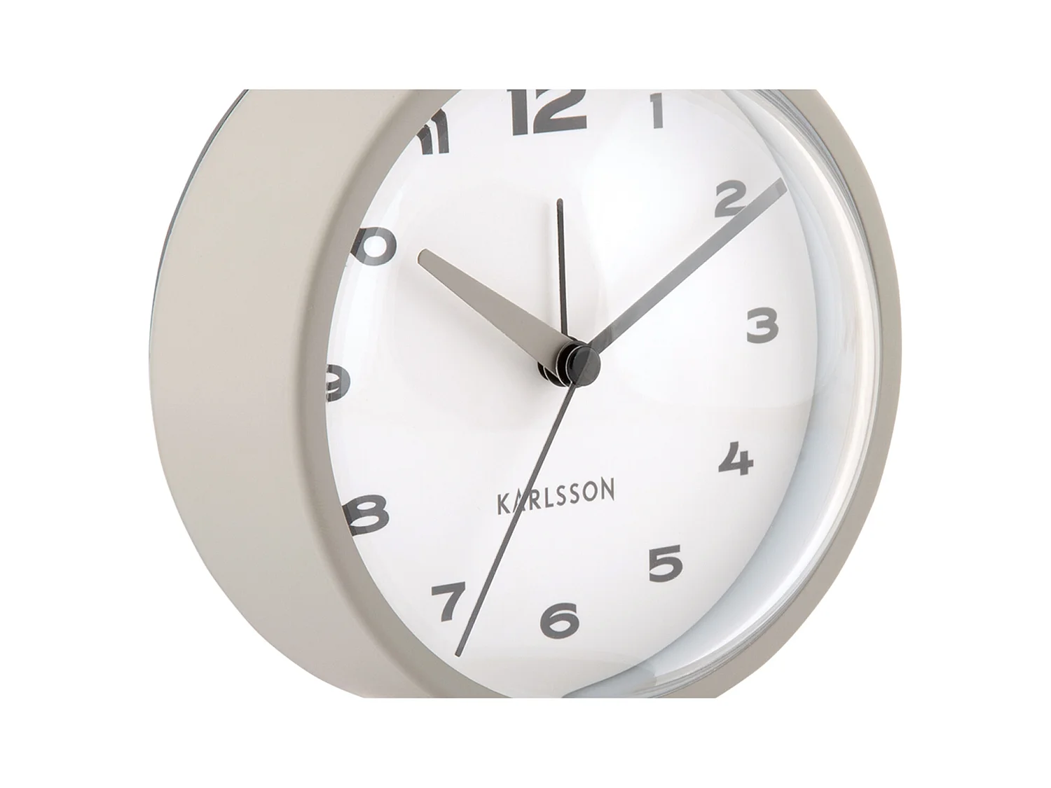 Réveil Brisk Dome - Gris foncé