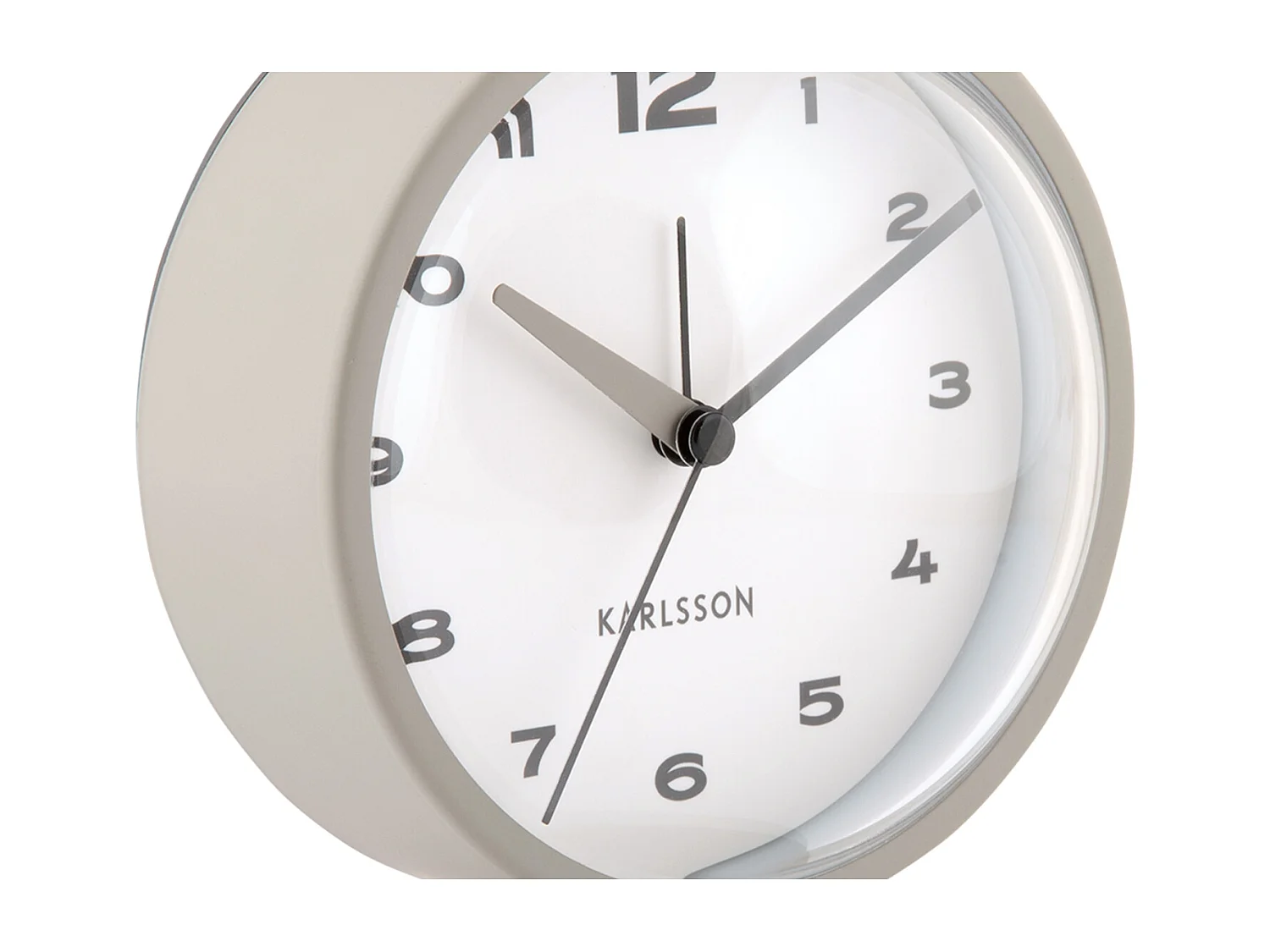 Réveil Brisk Dome - Gris foncé