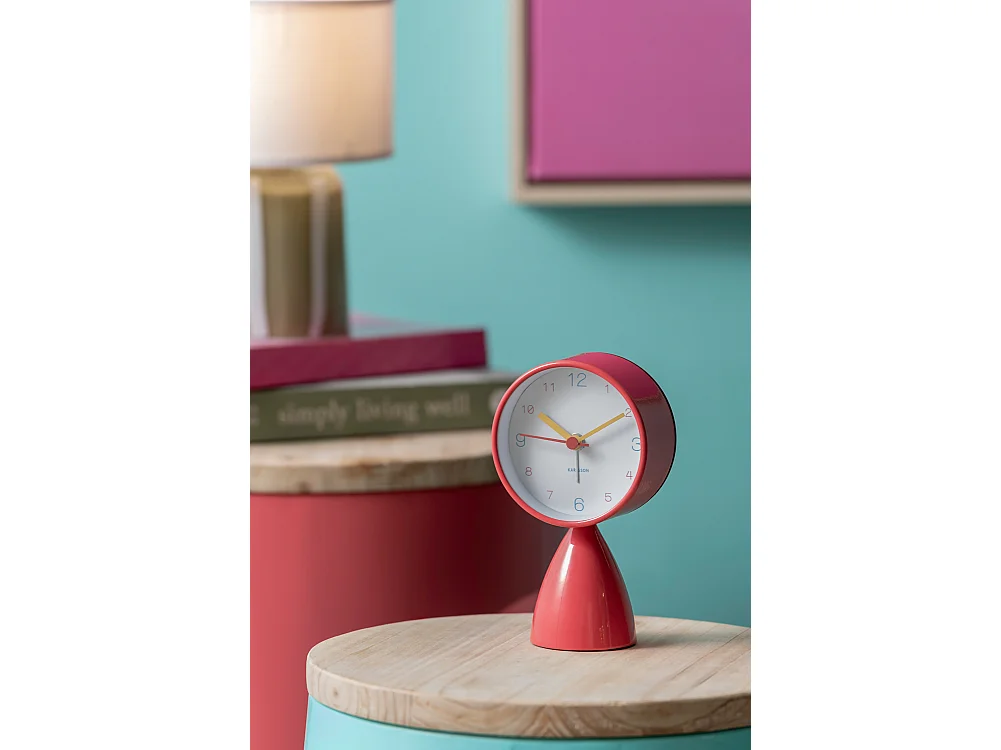 Wekker Funky Vibes - Scarlet red