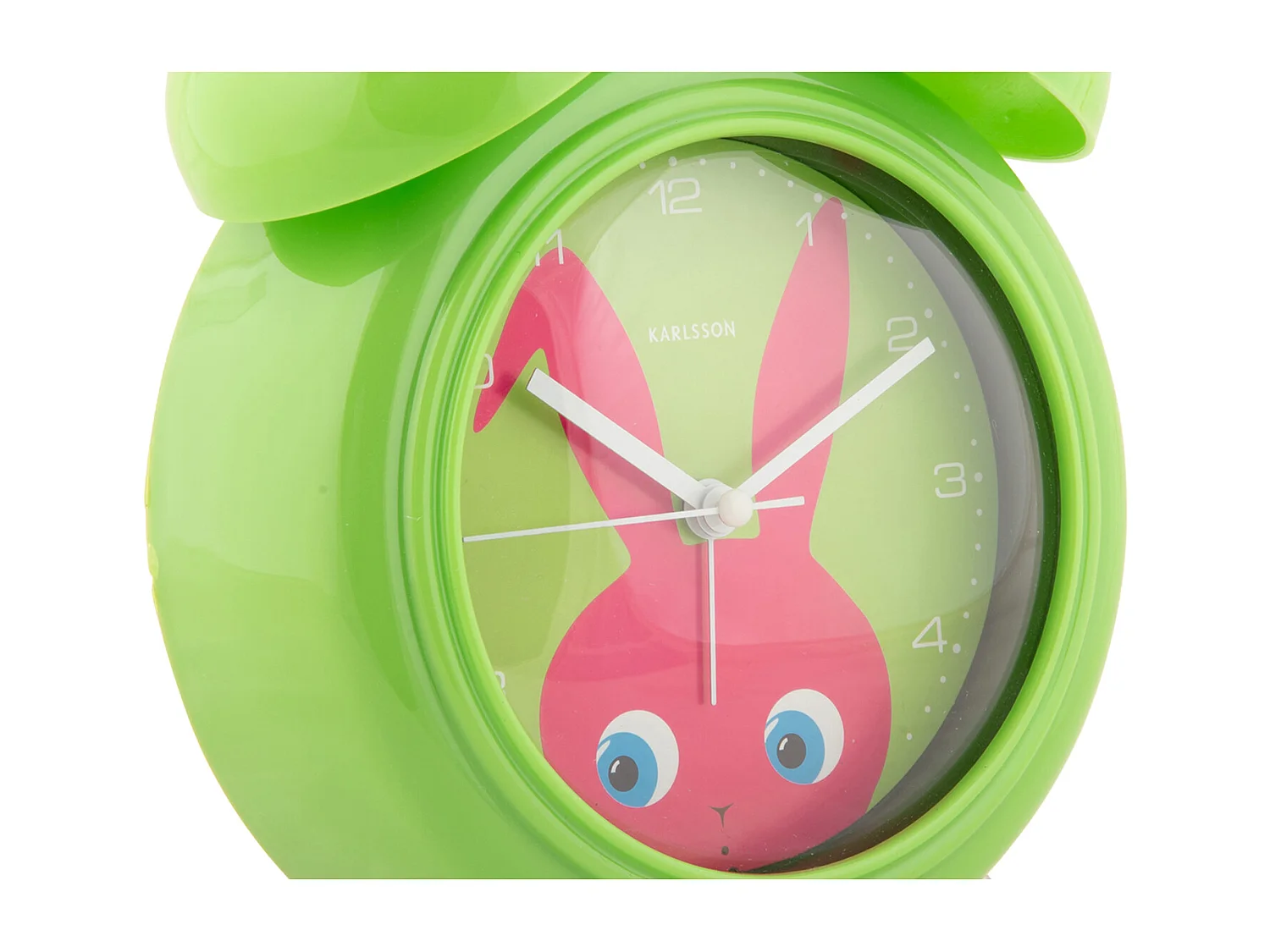 Réveil Peekaboo Bunny - Vert foncé
