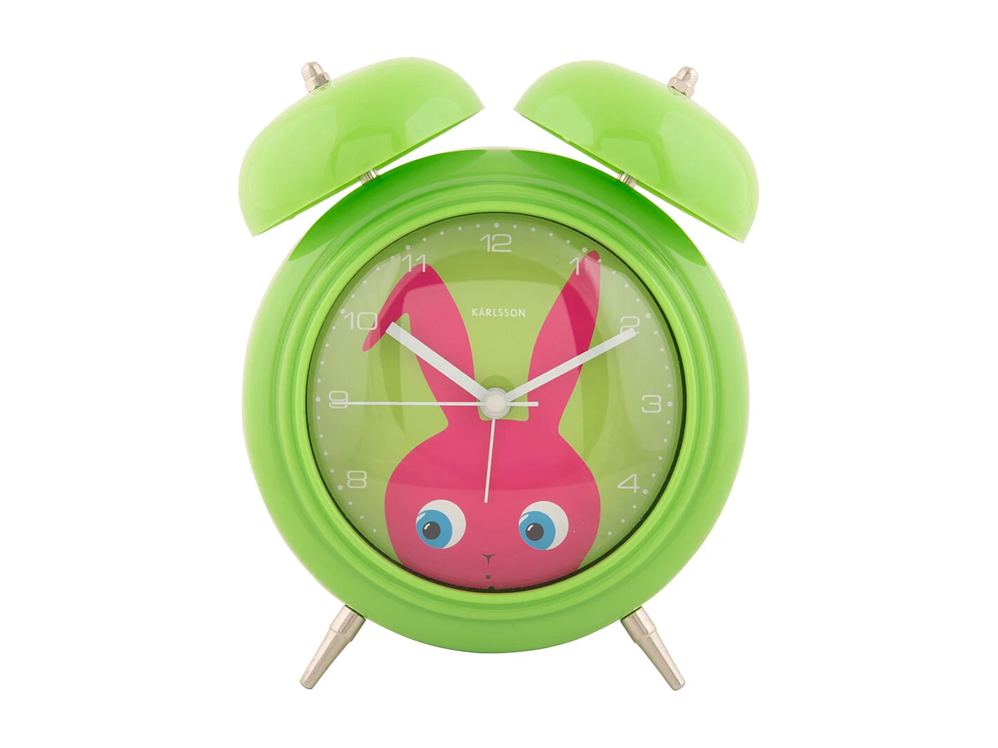 Réveil Peekaboo Bunny - Vert foncé