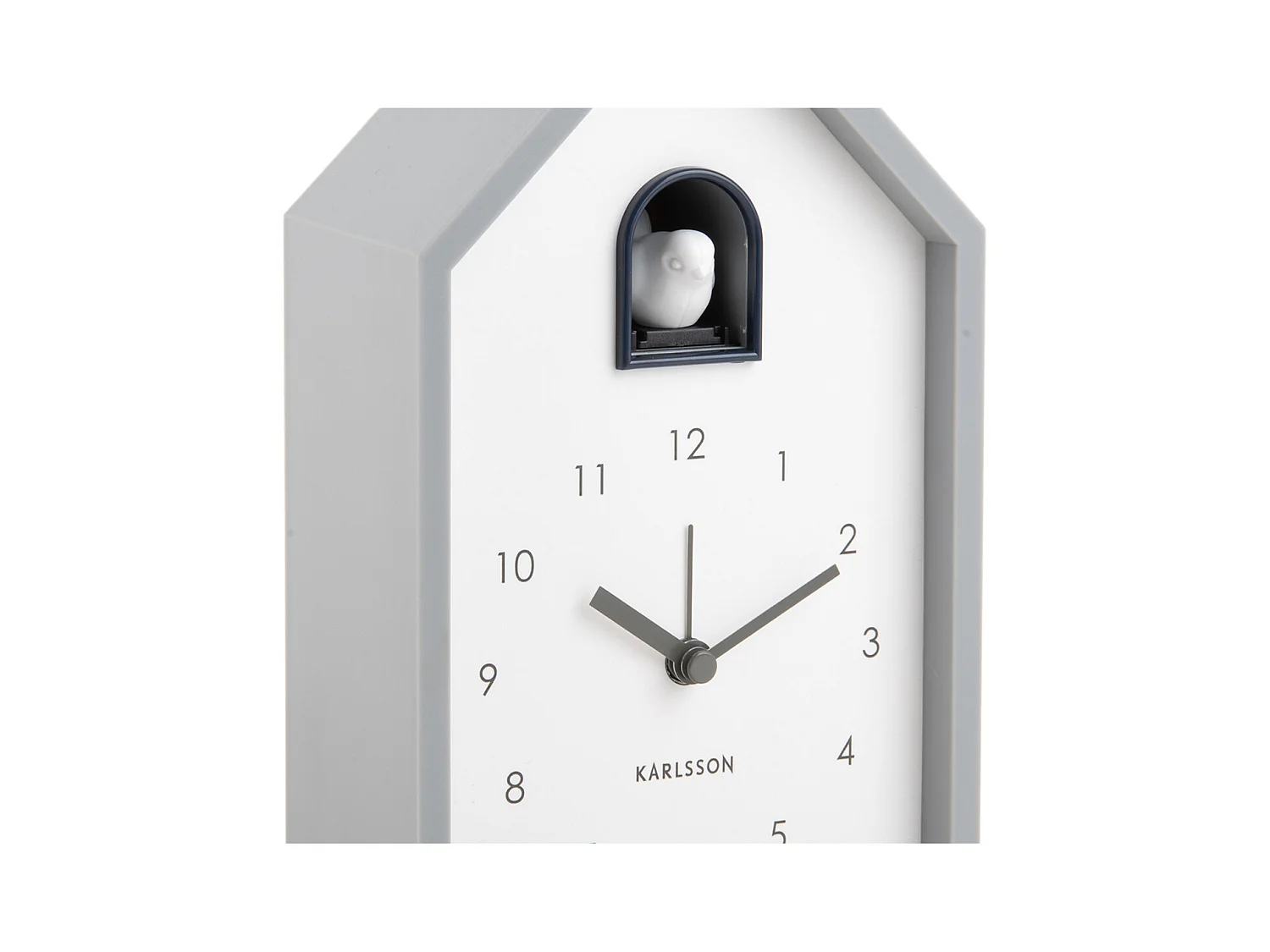Réveil Coucou Moderne - Gris Souris