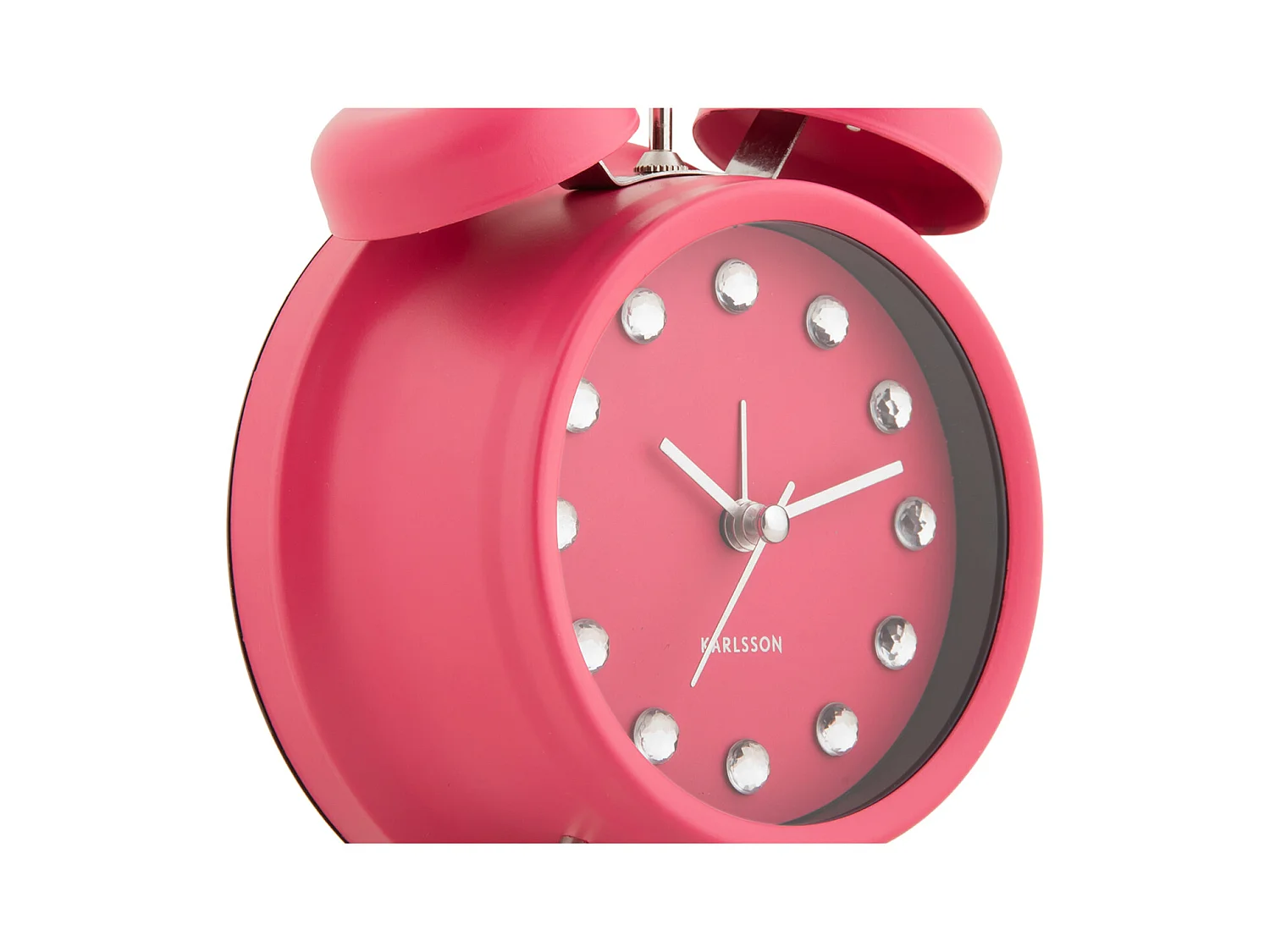 Réveil Glam Diamonds - Rose foncé