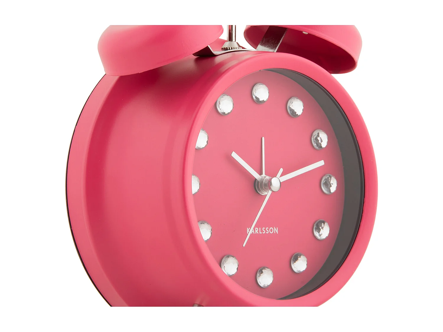 Réveil Glam Diamonds - Rose foncé