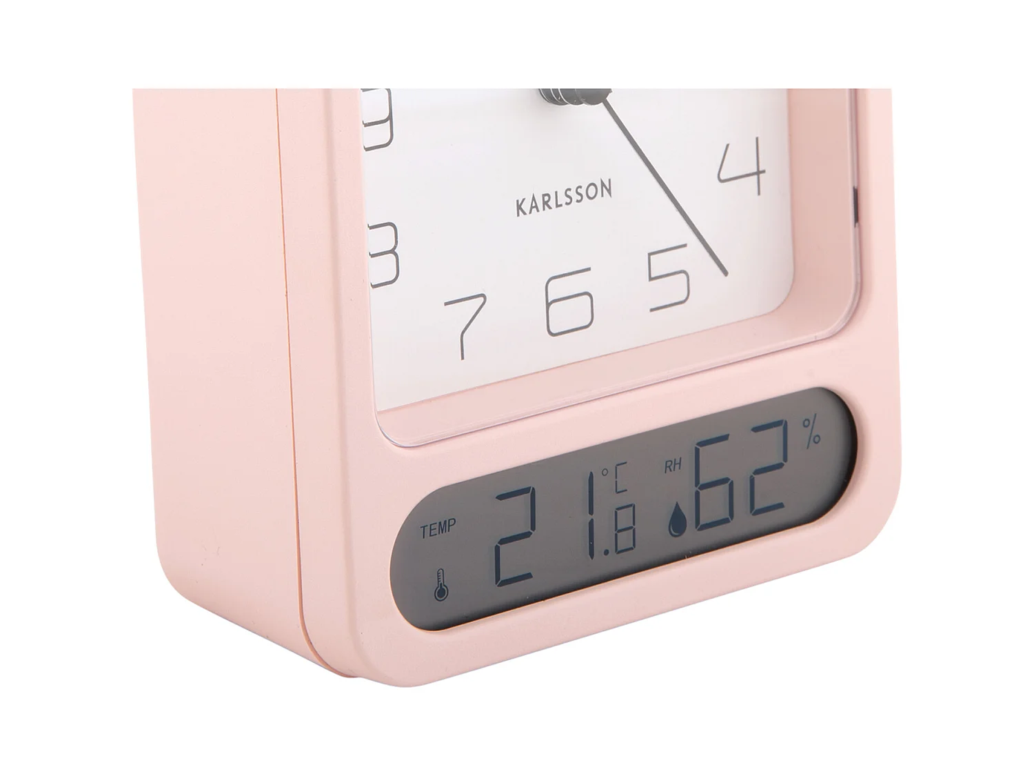 Duo de réveils - Rose tendre