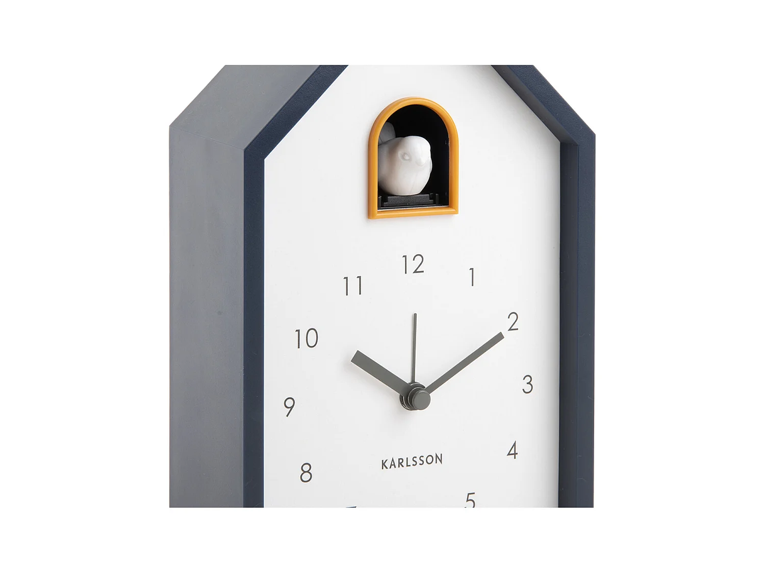 Réveil Coucou Moderne - Bleu Foncé