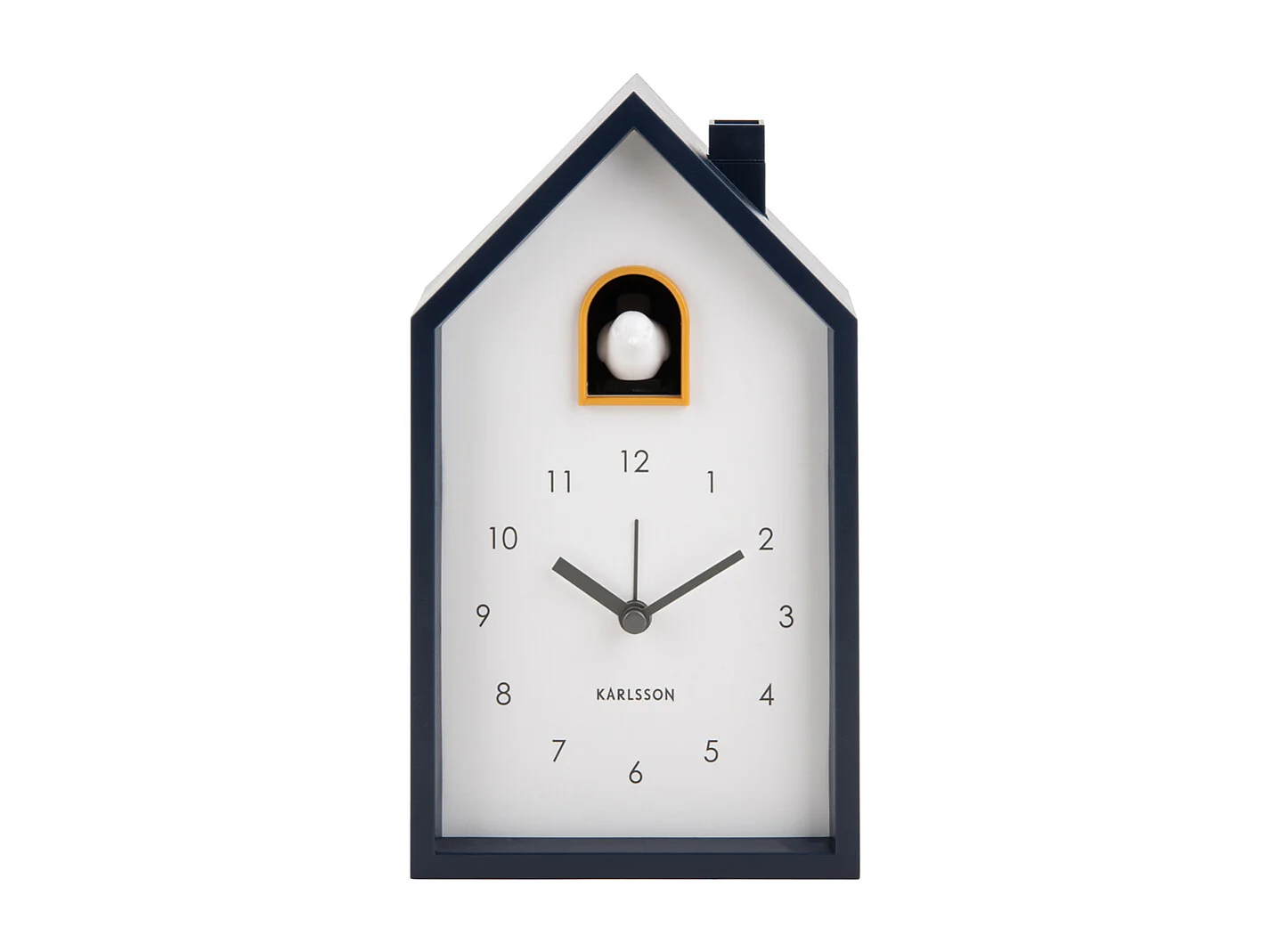 Réveil Coucou Moderne - Bleu Foncé