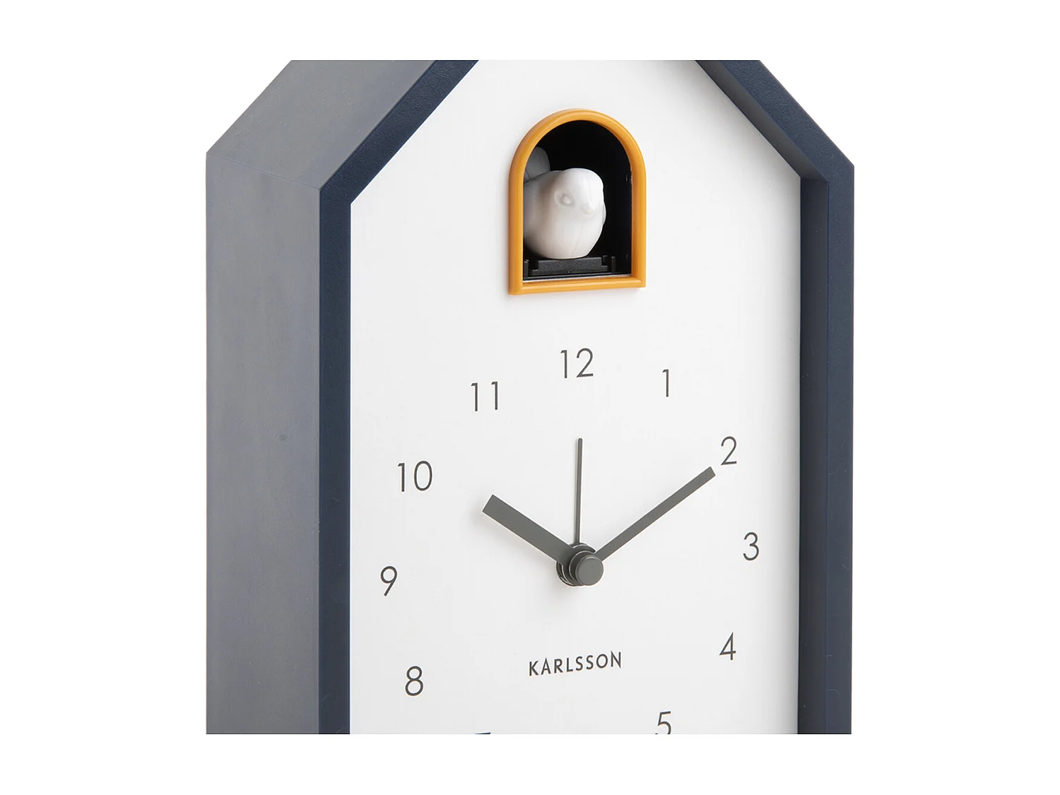 Réveil Coucou Moderne - Bleu Foncé