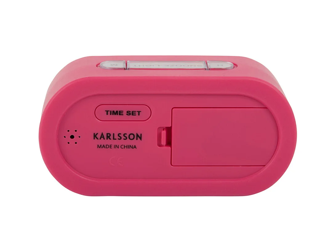 Réveil Gummy - Rose vif