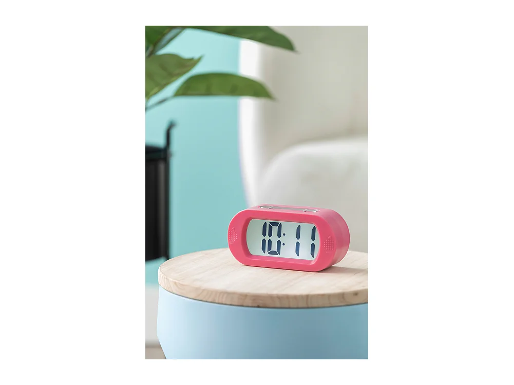 Réveil Gummy - Rose vif