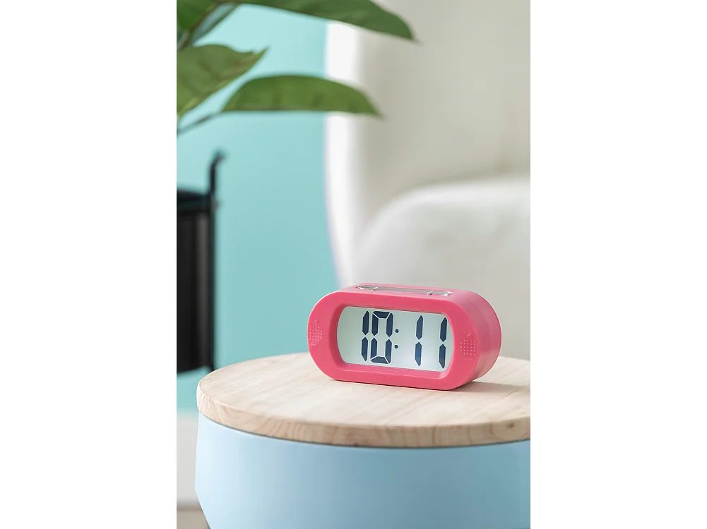 Réveil Gummy - Rose vif