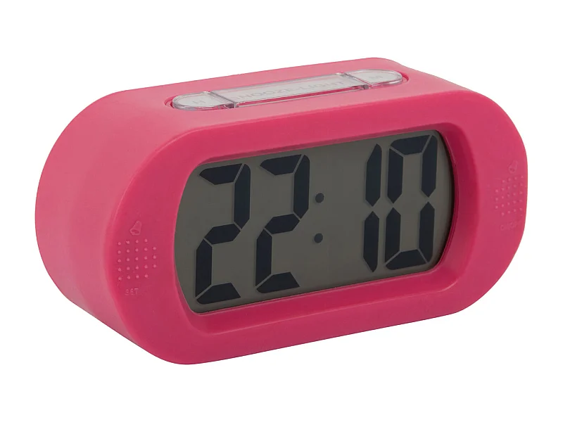 Wekker Gummy - Helderroze