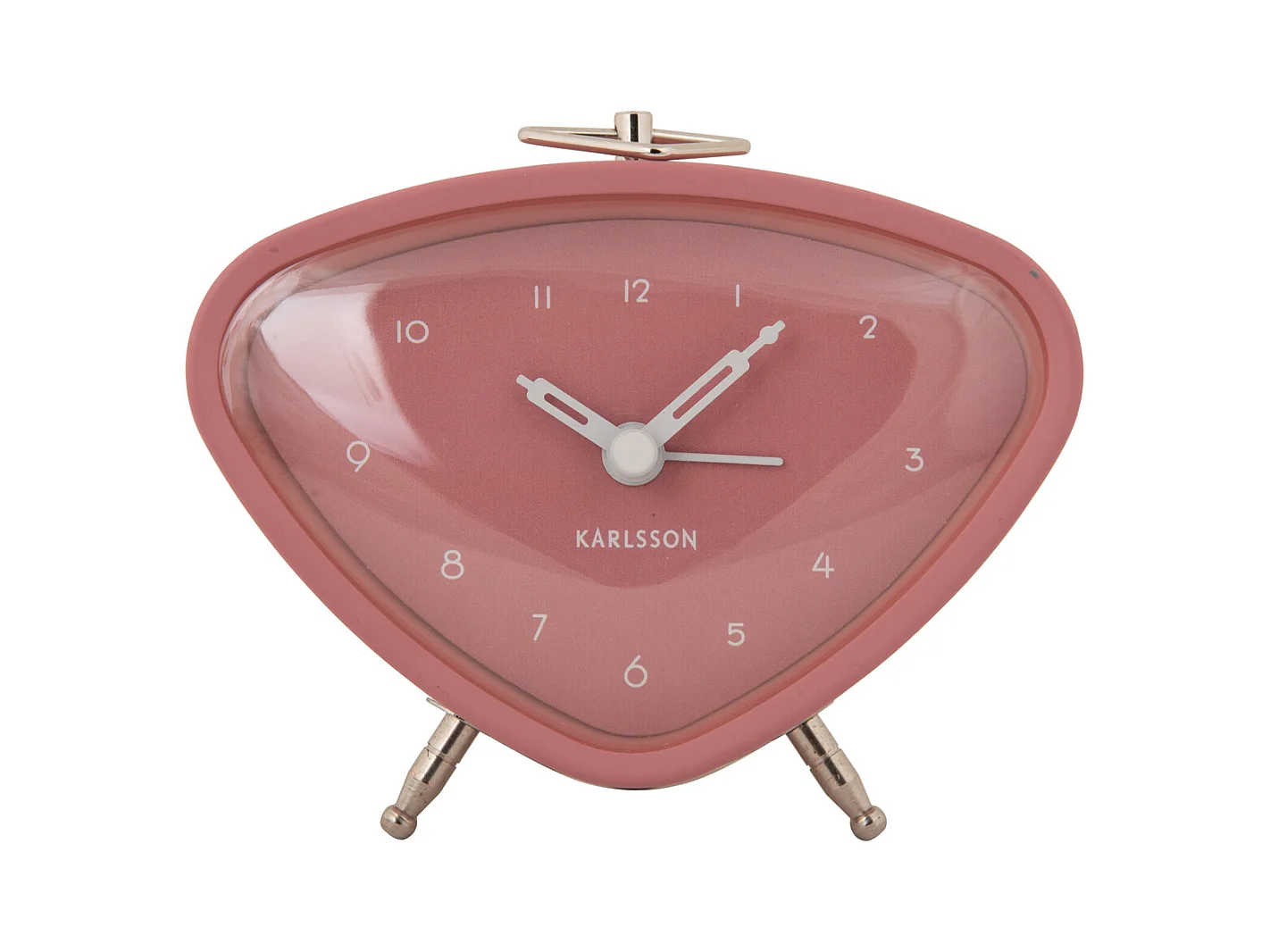 Réveil Triangle - Rose pâle