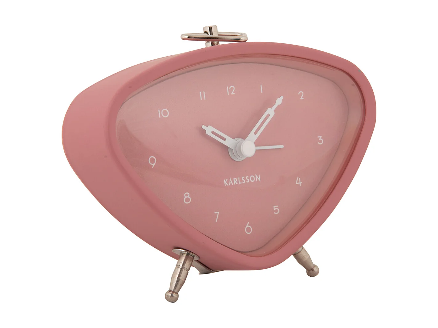 Réveil Triangle - Rose pâle