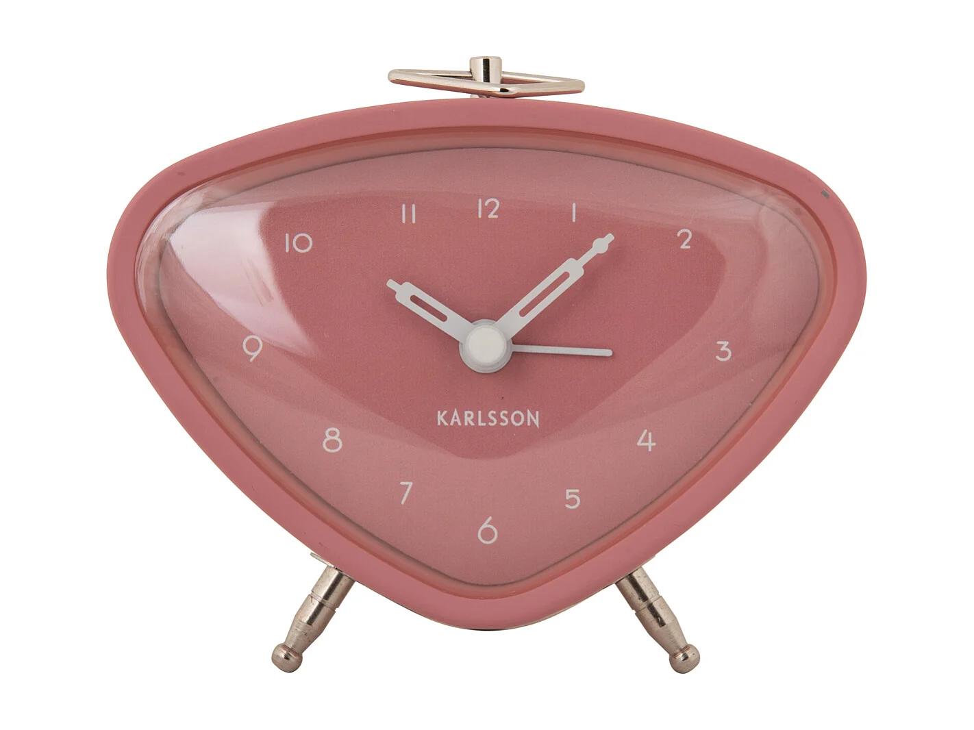 Réveil Triangle - Rose pâle