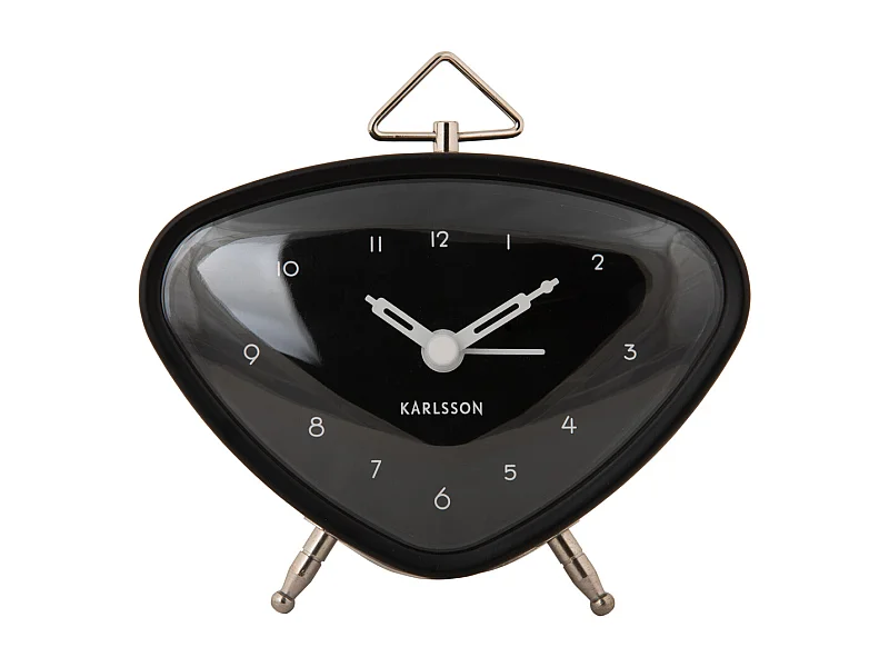 Wekker Triangle - Zwart