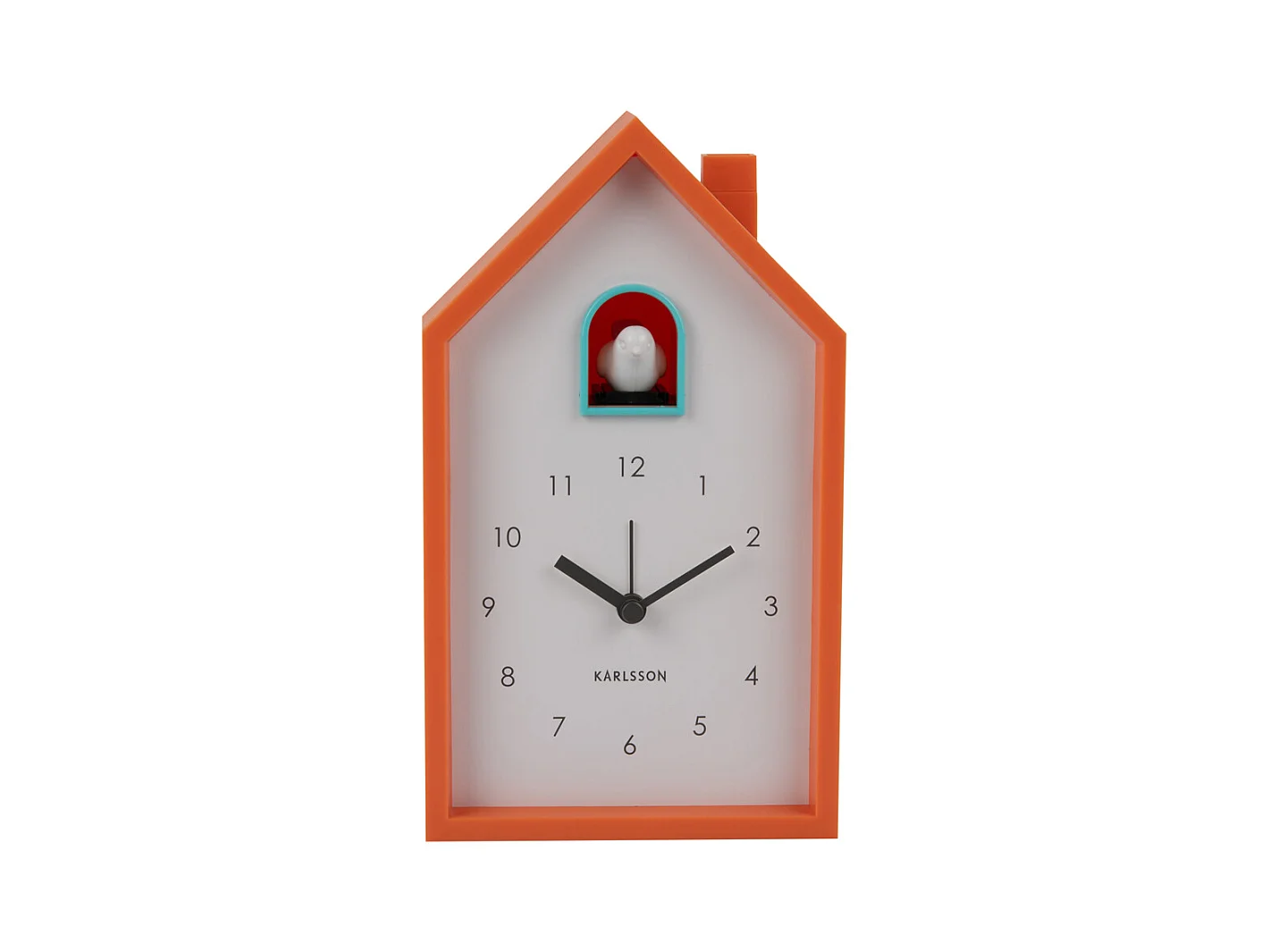 Wecker Modern Cuckoo - Leuchtendes Orange