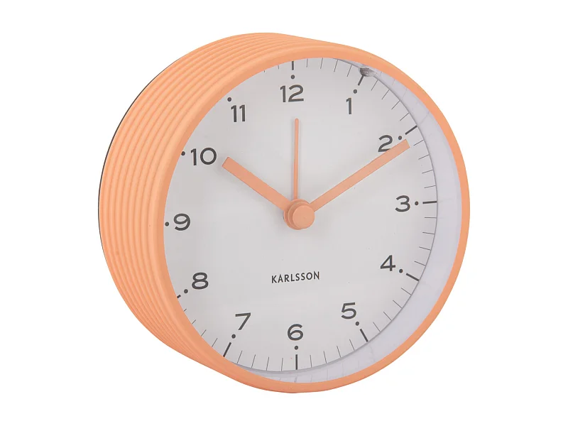 Réveil Circus Rings - Pêche orange