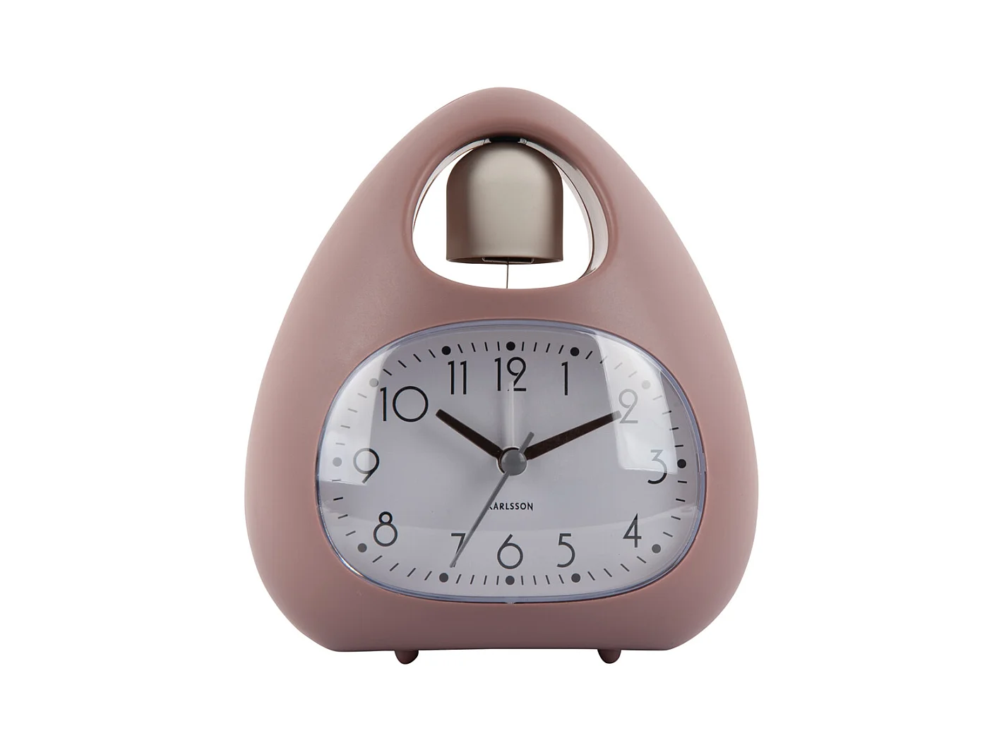 Réveil Blob Bell - Rose pâle